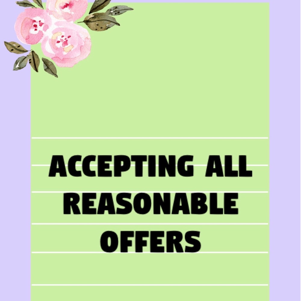 🎉ACCEPTING ALL REASONABLE OFFERS🎉